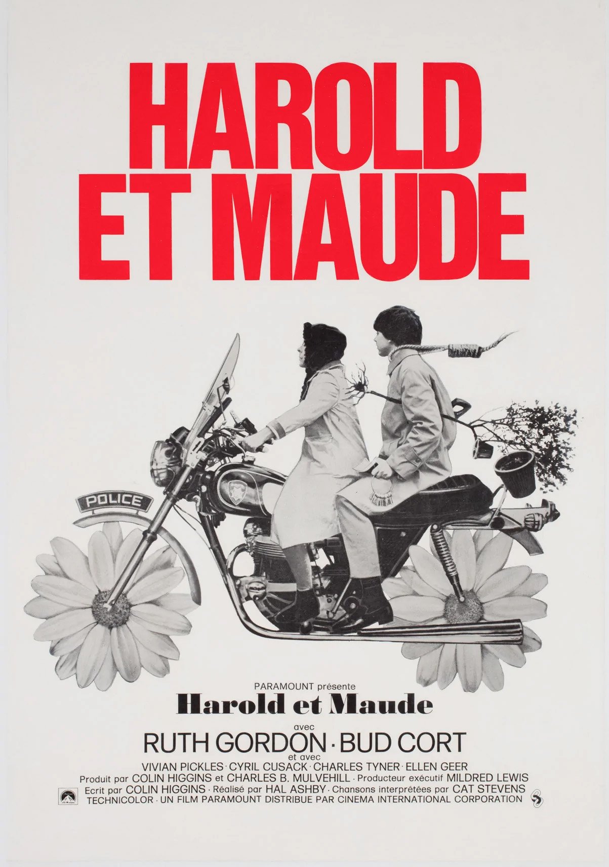 Una secuencia al azar (VI): 'Harold y Maude', de Hal Ashby - cartel