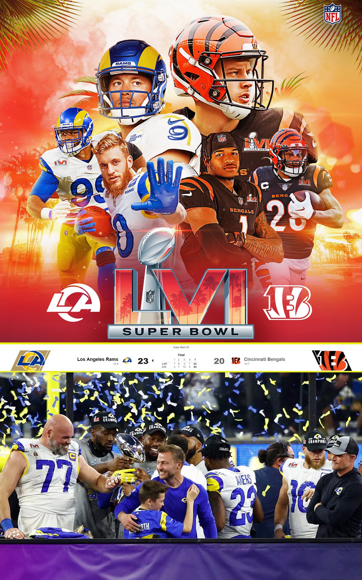 LVI Super Bowl - foto