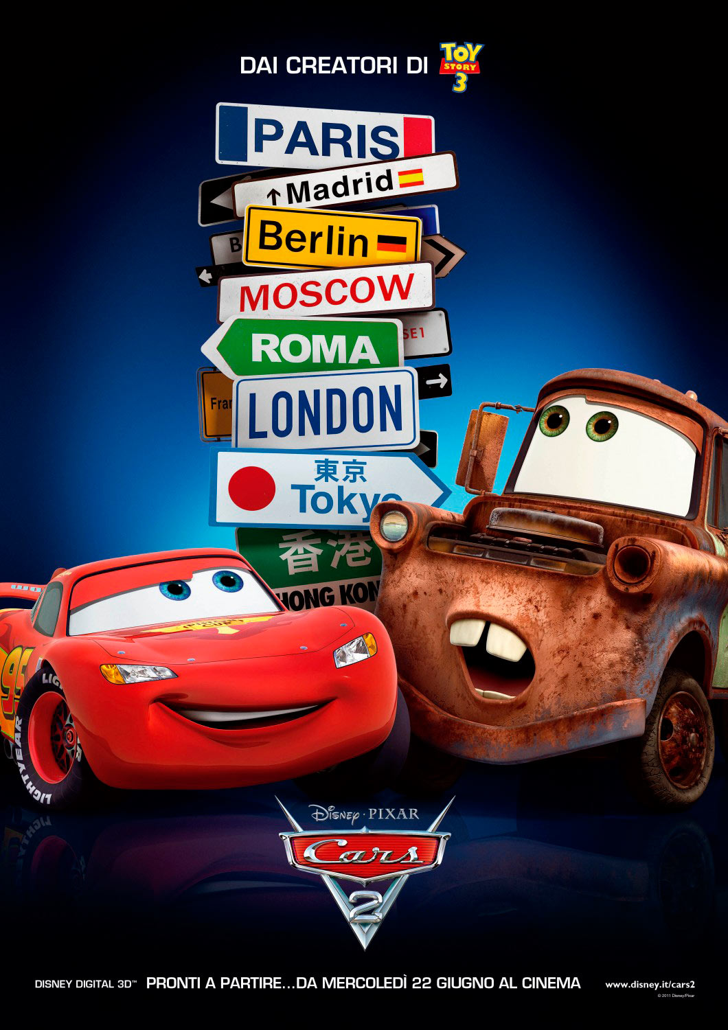 Cars 2 de John Lassetter y Brad Lewis